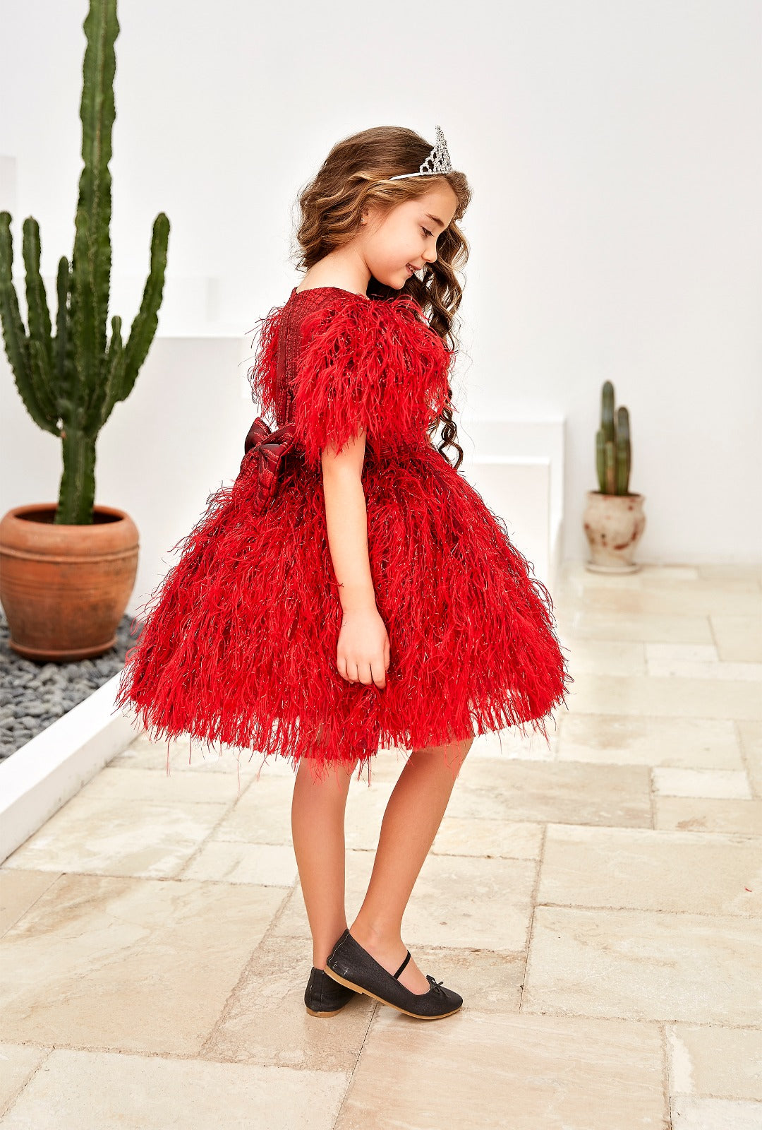 Baby girl hotsell feather dress