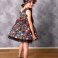 Fashionable Printed Sport-Chic Sleeveless Girl Dress Set - Dressy Angels