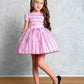 Pink Barbie Inspiration Girl Dress Set - Dressy Angels