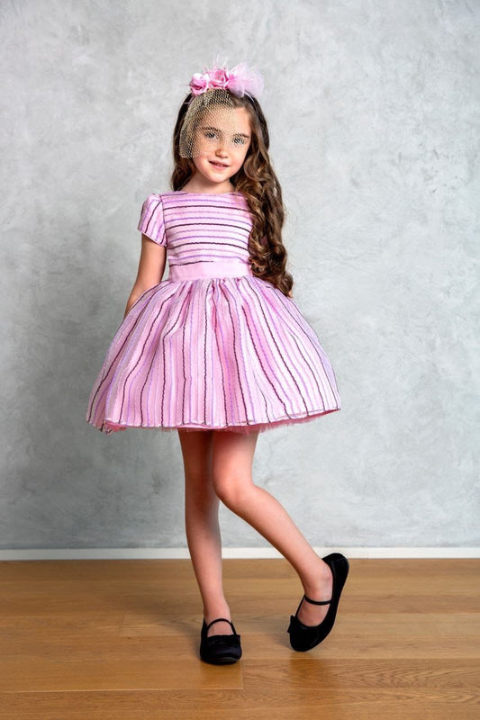 Pink Barbie Inspiration Girl Dress Set - Dressy Angels